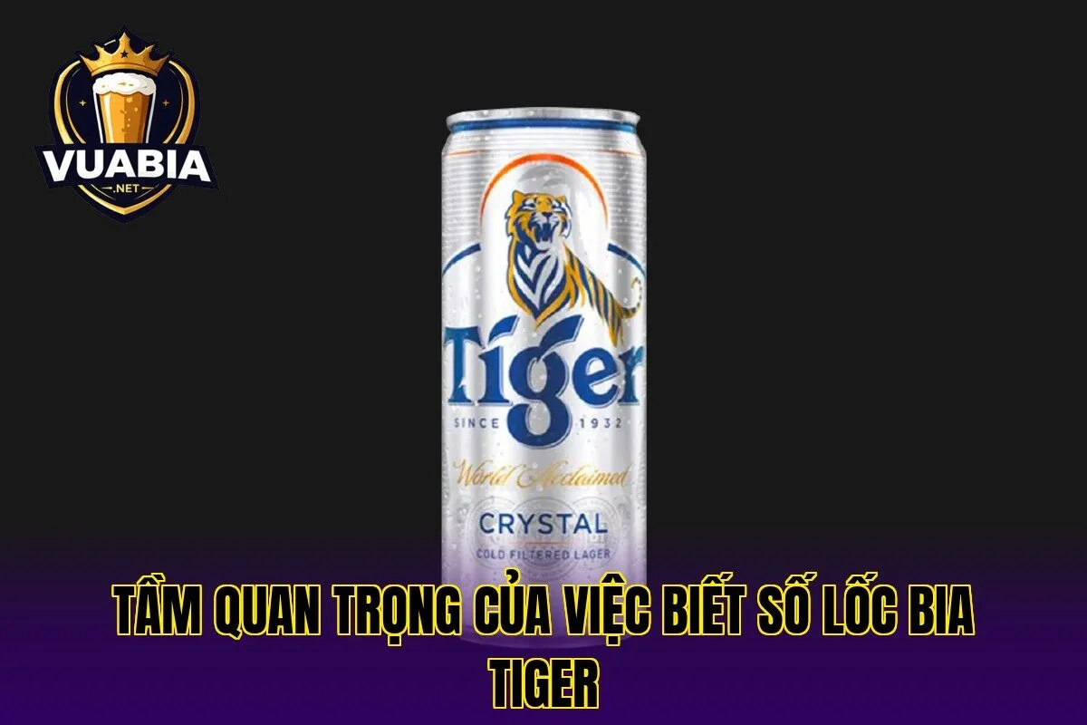 Tầm quan trọng của việc biết số lốc bia Tiger