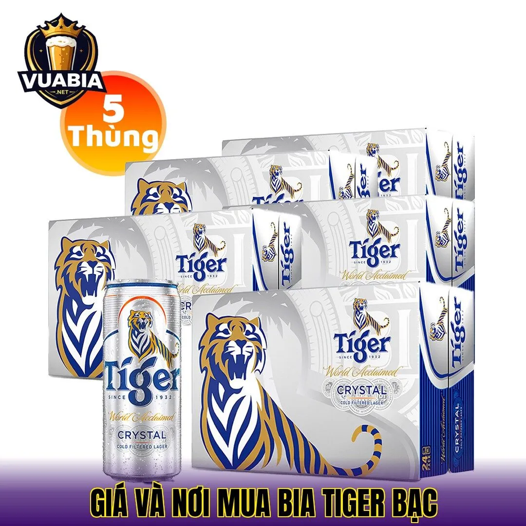 giá và nơi mua bia Tiger bạc