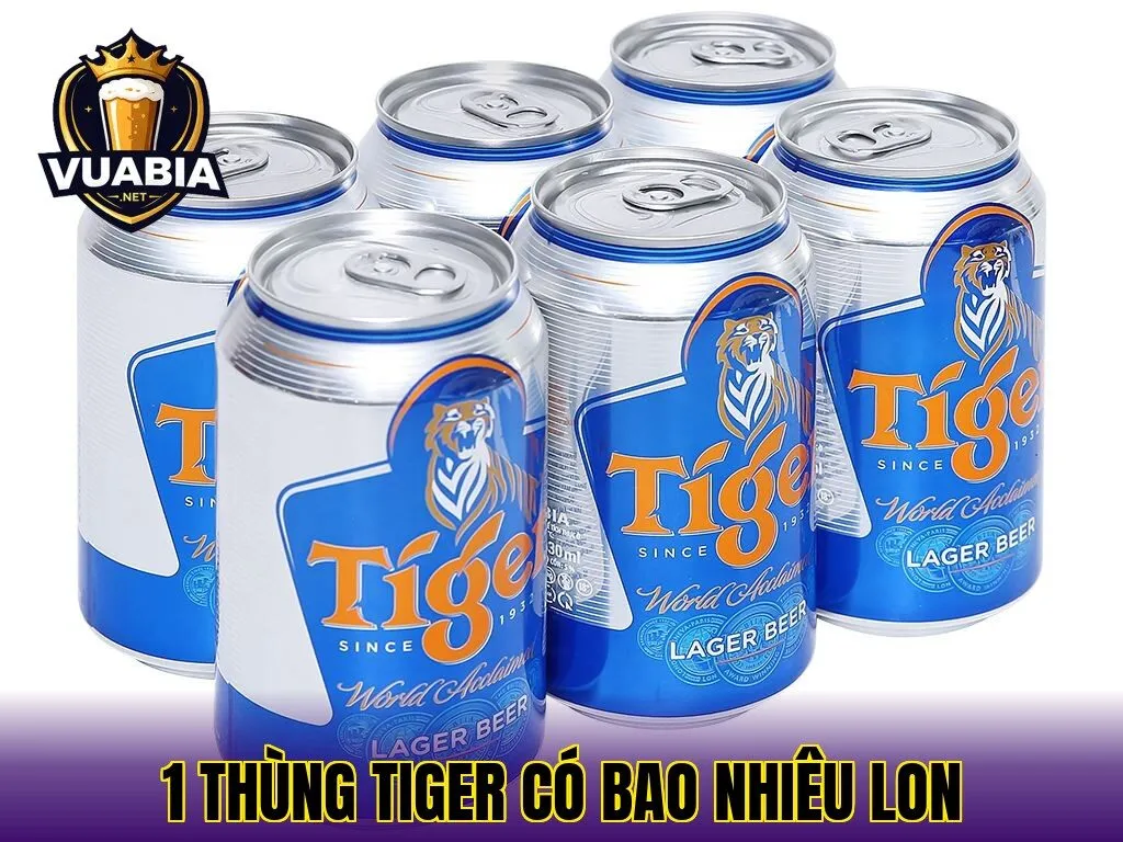 1 Thùng Tiger Có Bao Nhiêu Lon