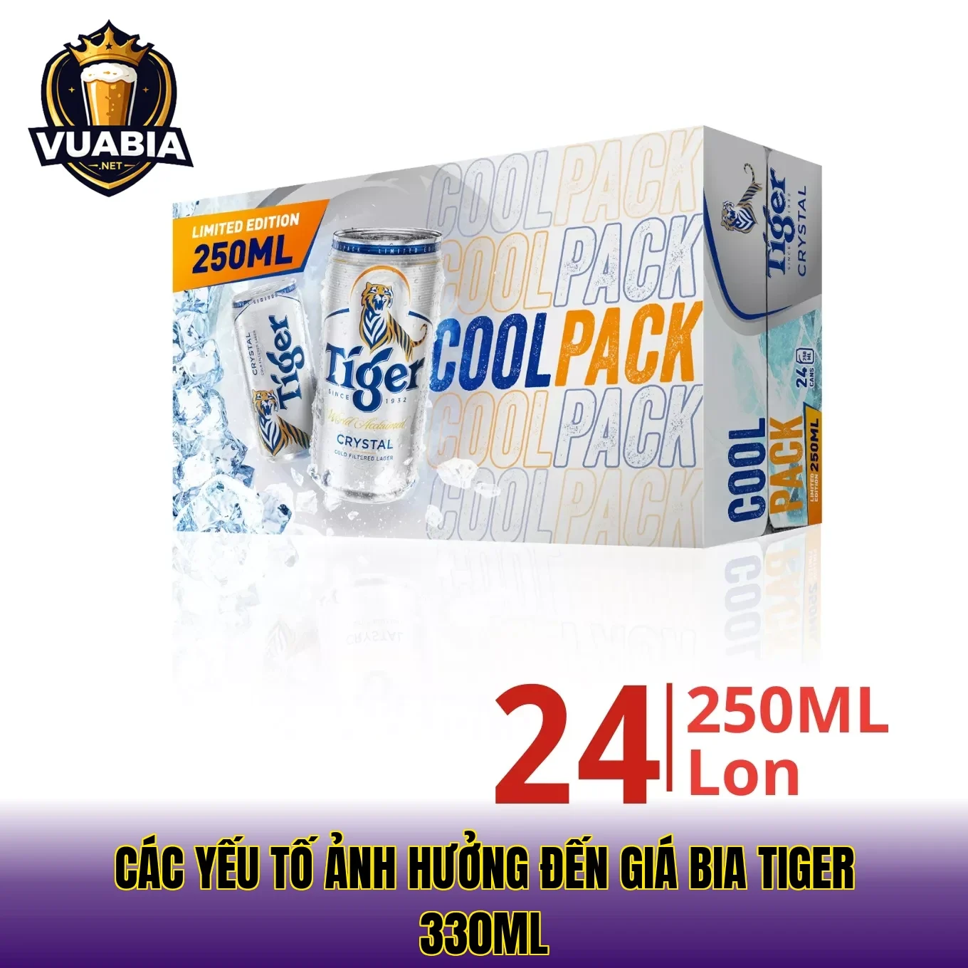 Các yếu tố ảnh hưởng đến giá bia Tiger 330ml