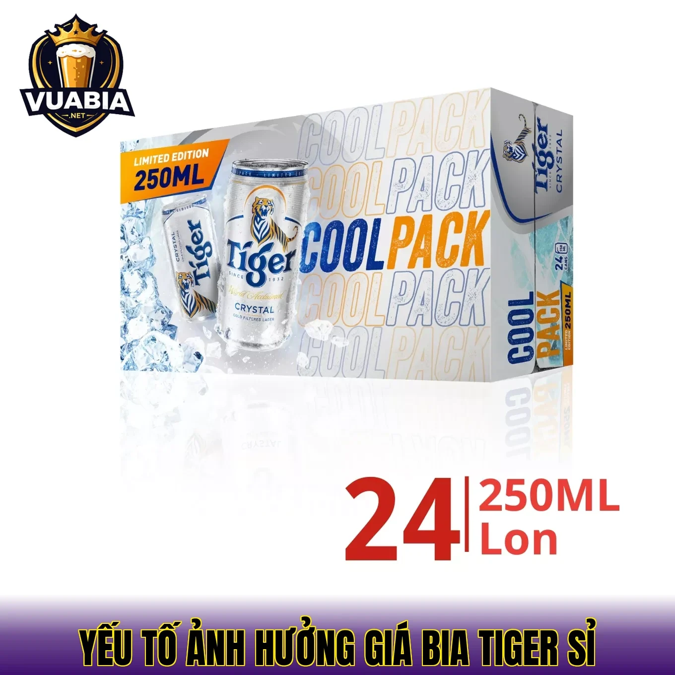 yếu tố ảnh hưởng giá bia Tiger sỉ