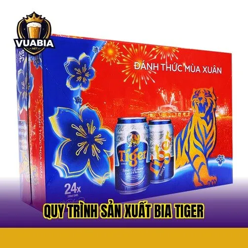 Quy trình sản xuất bia Tiger