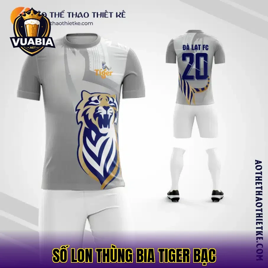 Số lon thùng bia Tiger bạc