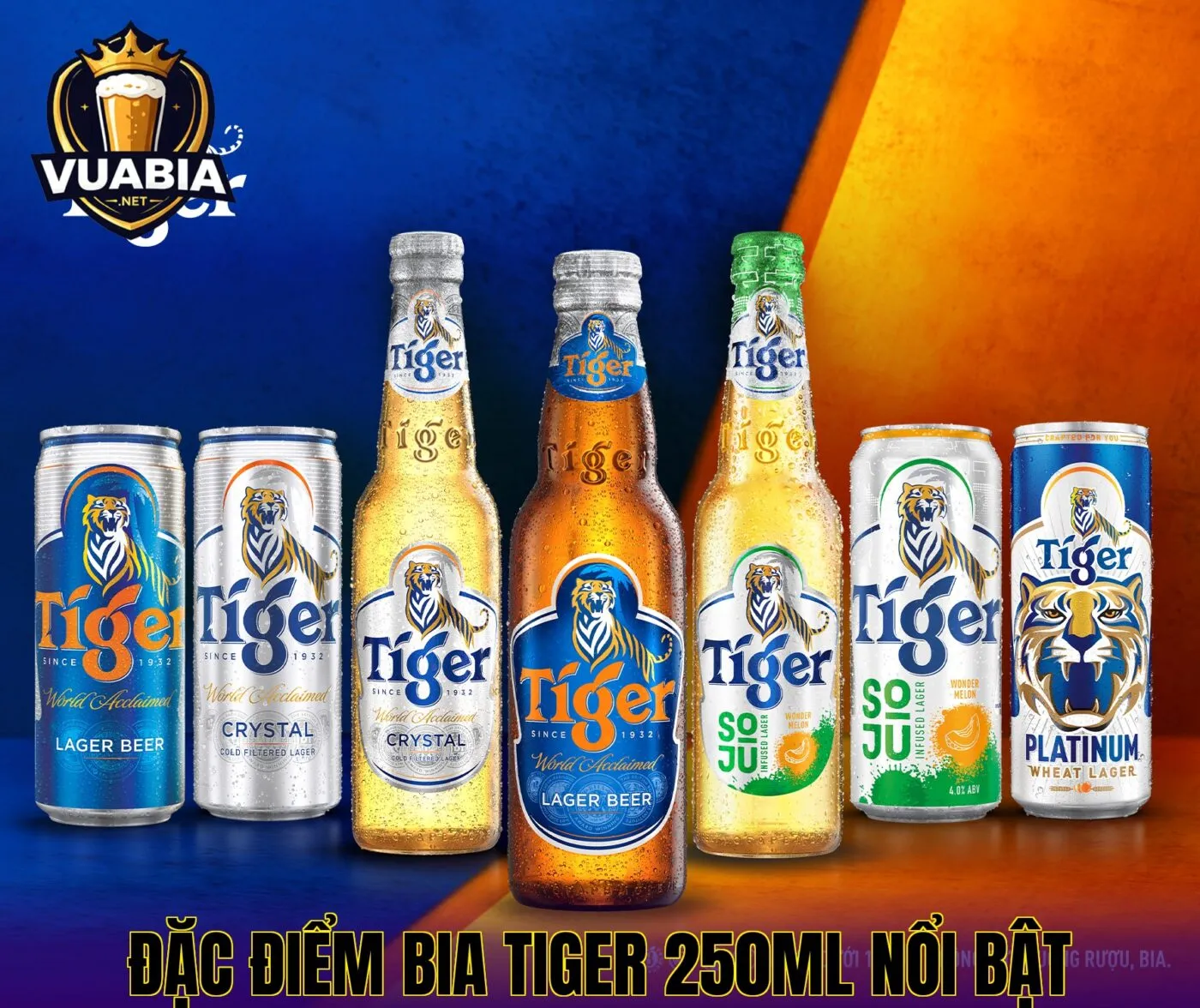 đặc điểm bia Tiger 250ml nổi bật