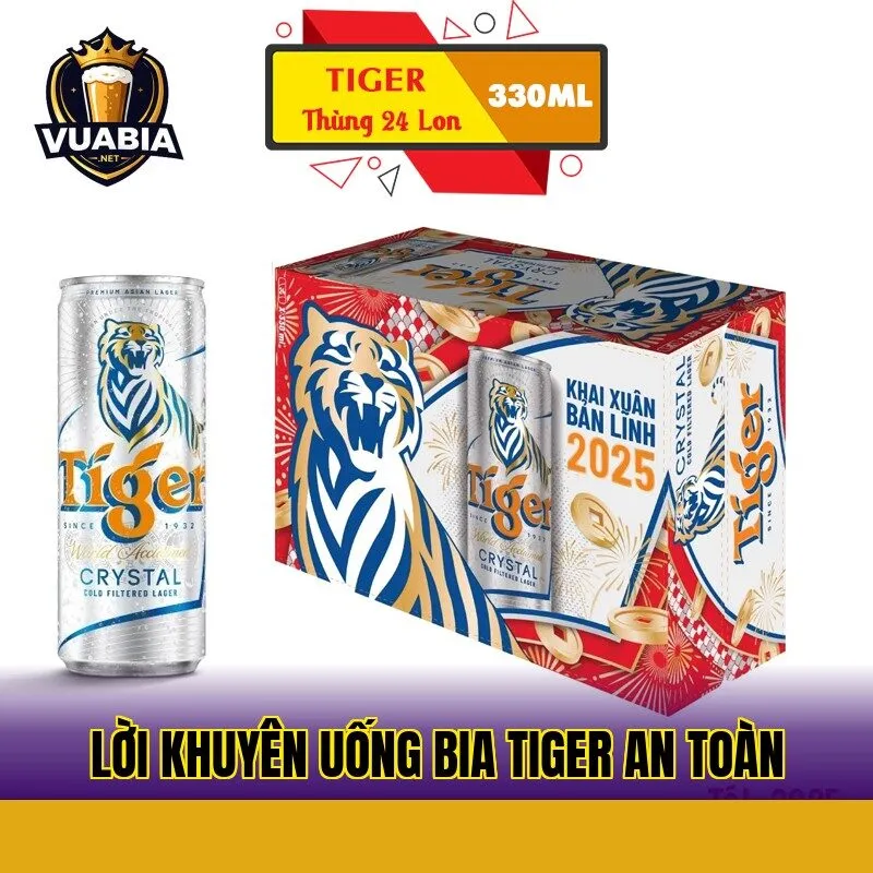 Lời khuyên uống bia Tiger an toàn