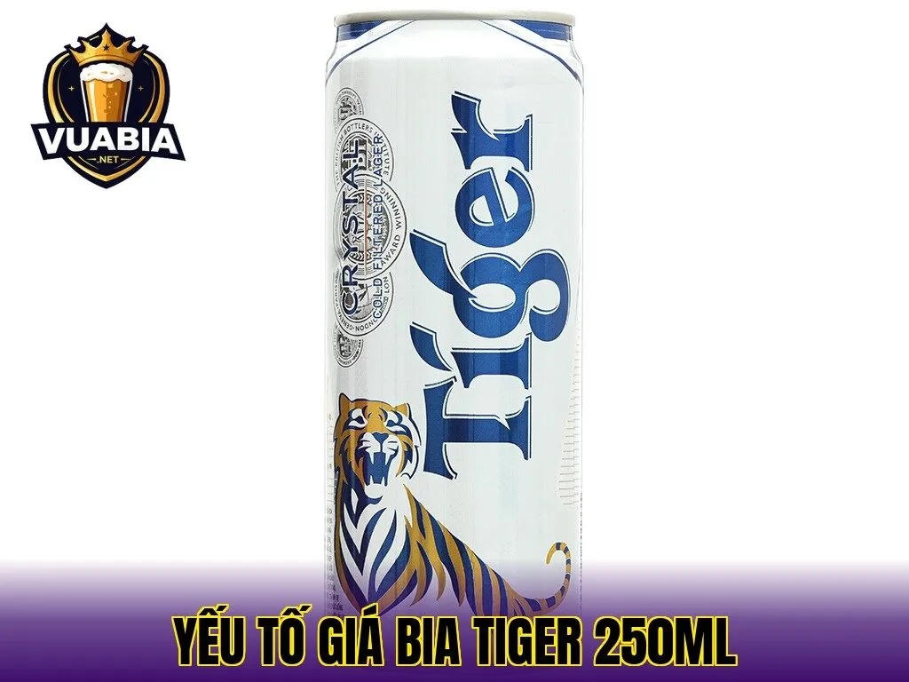 yếu tố giá bia Tiger 250ml