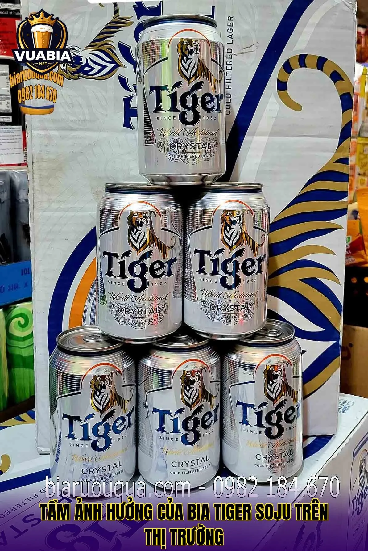 Tầm ảnh hưởng của bia Tiger Soju trên thị trường
