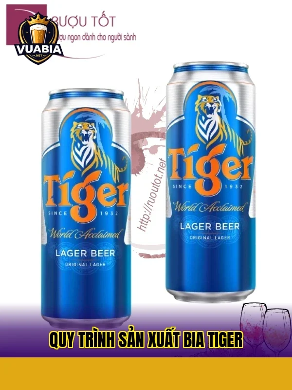 Quy trình sản xuất bia Tiger