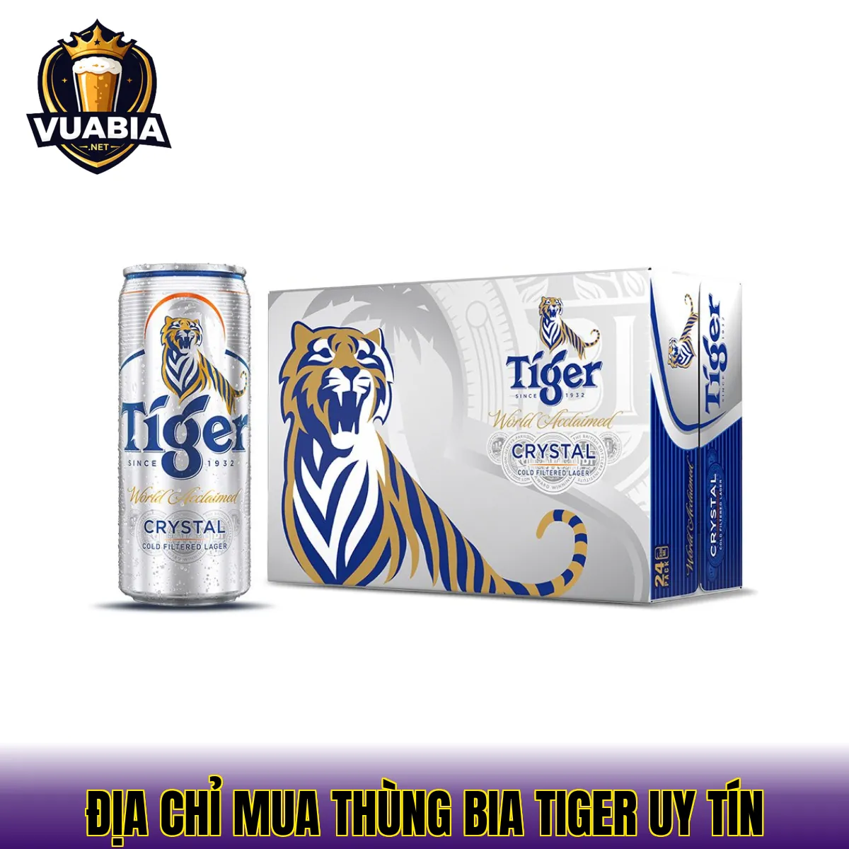 Địa chỉ mua thùng bia Tiger uy tín