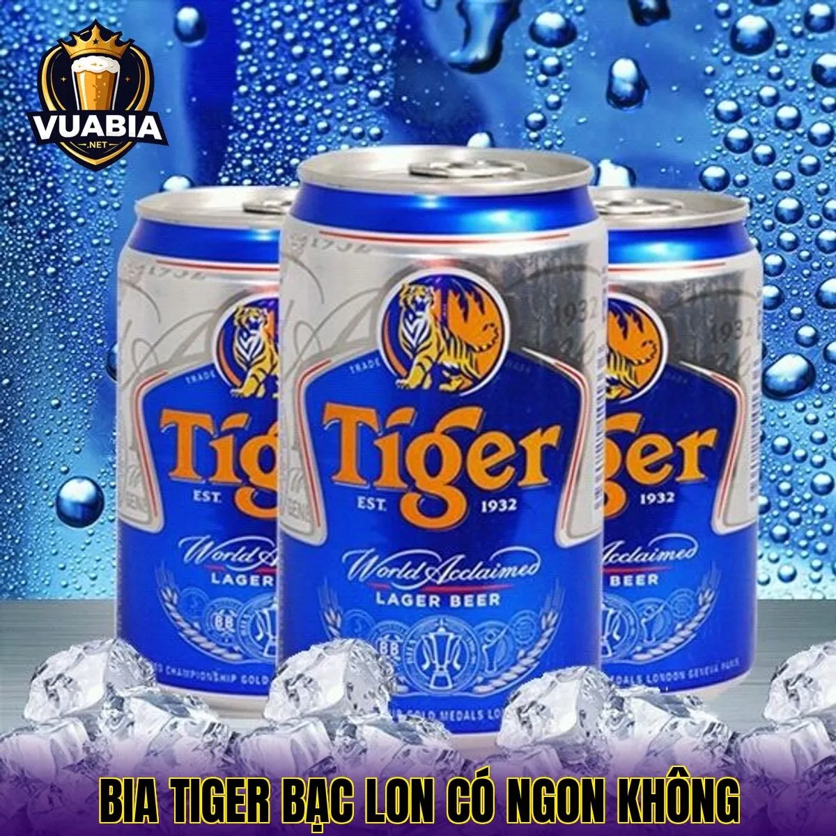 bia Tiger bạc lon có ngon không