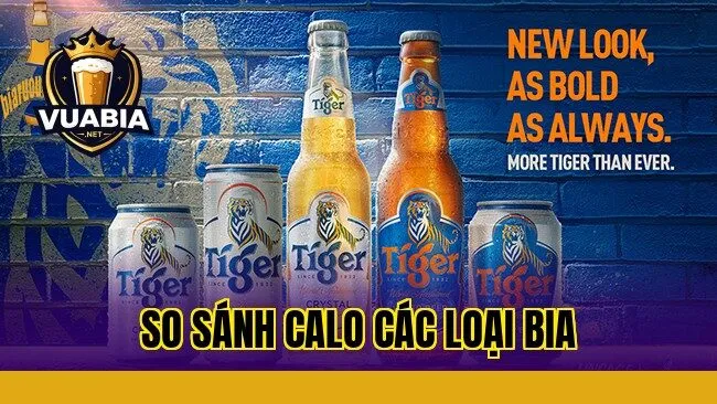 So sánh calo các loại bia