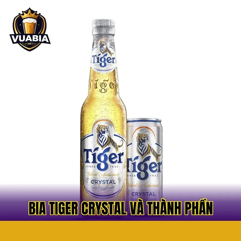 Bia Tiger Crystal và thành phần