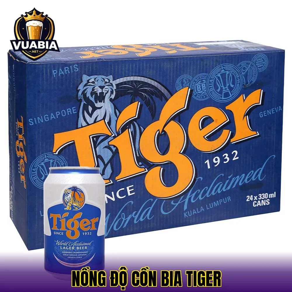 Nồng Độ Cồn Bia Tiger
