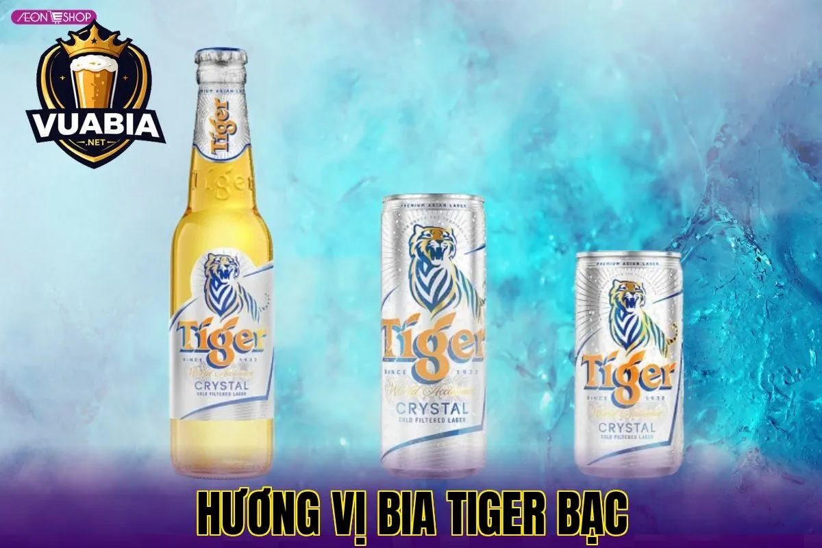 hương vị bia Tiger bạc