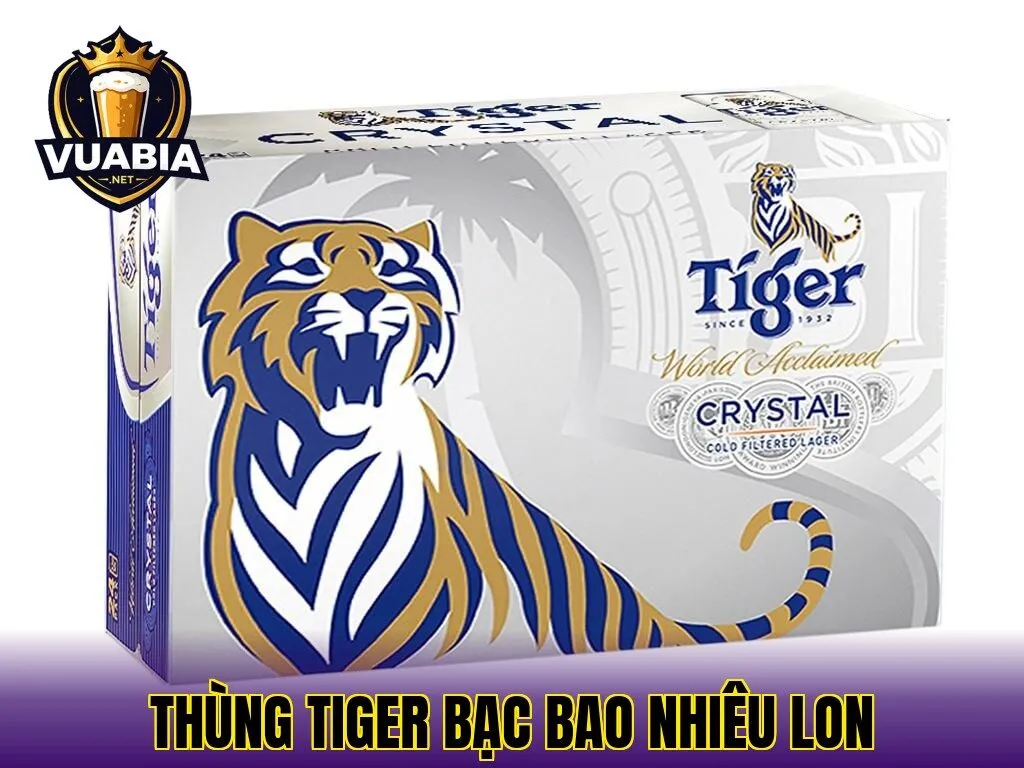 Thùng Tiger Bạc Bao Nhiêu Lon