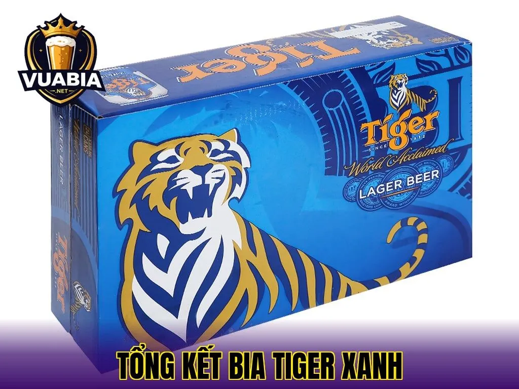 tổng kết bia Tiger xanh