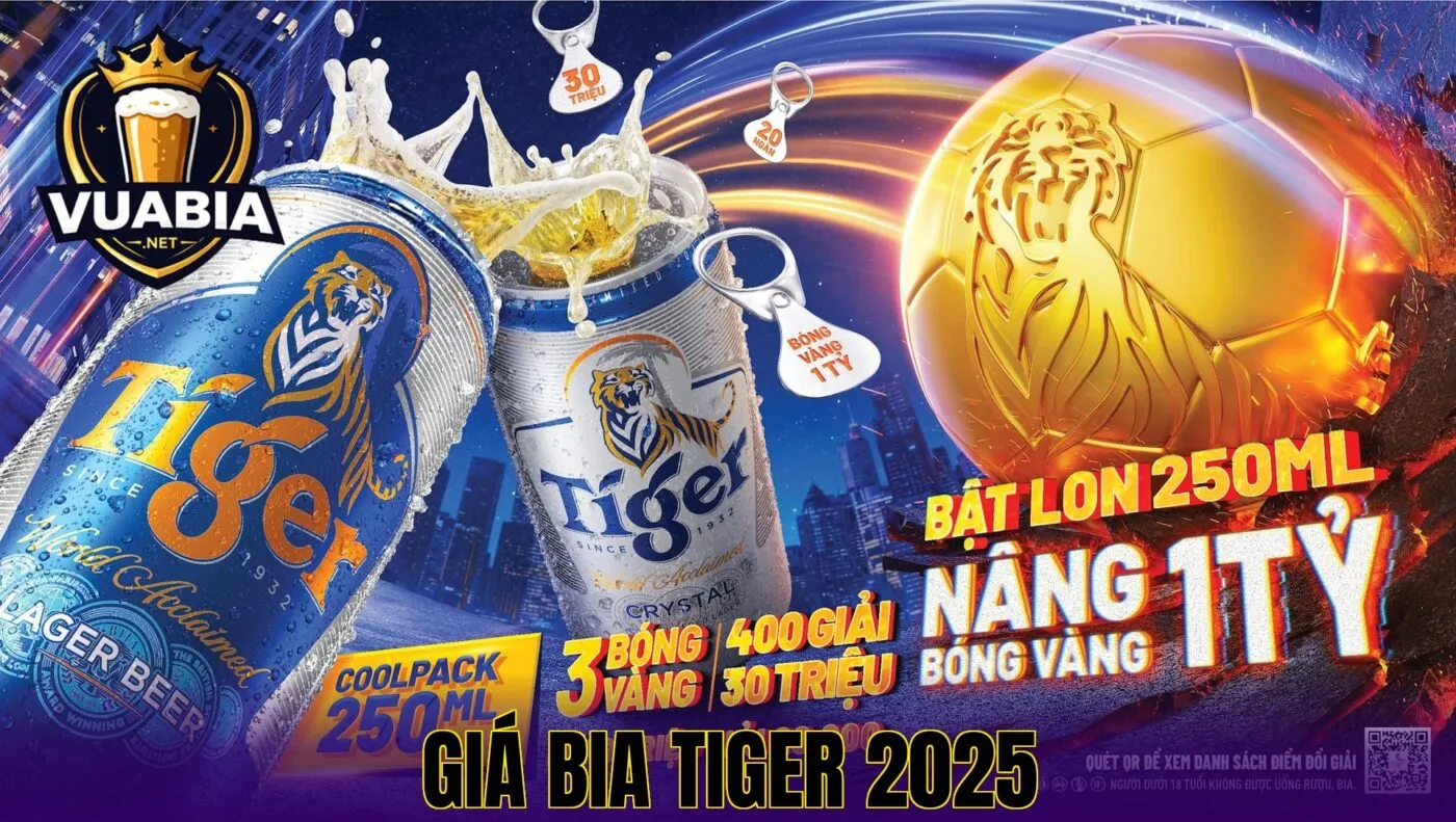 Giá Bia Tiger 2025