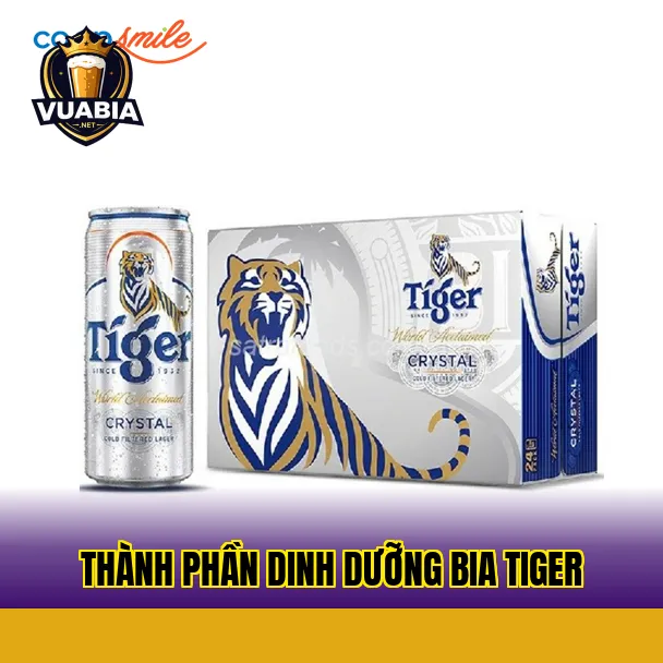 Thành phần dinh dưỡng bia Tiger
