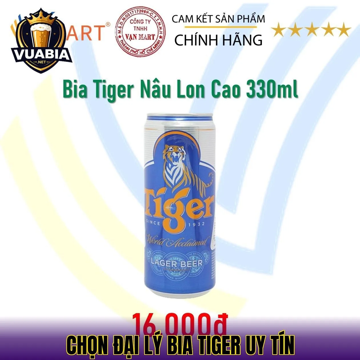 chọn đại lý bia Tiger uy tín