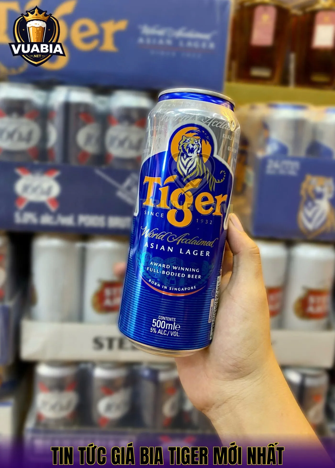 Tin Tức Giá Bia Tiger Mới Nhất