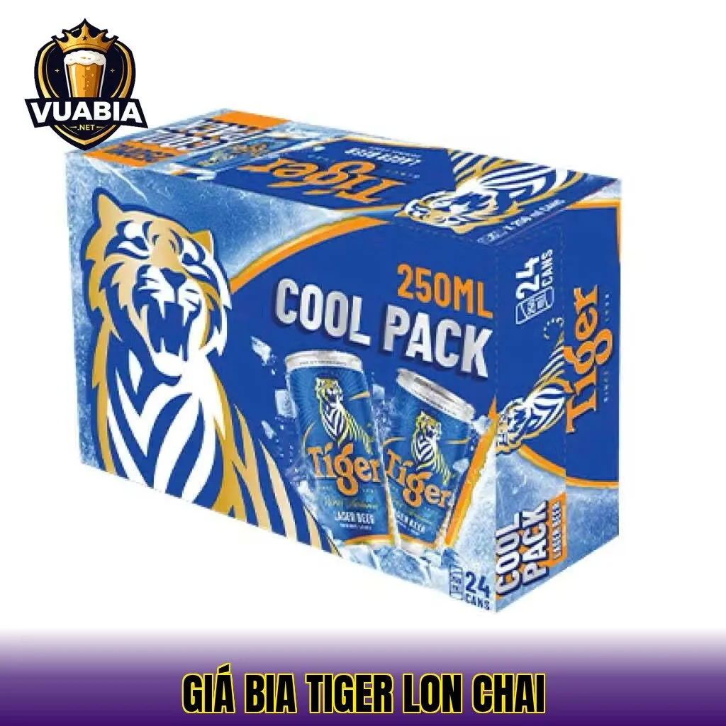 giá bia Tiger lon chai