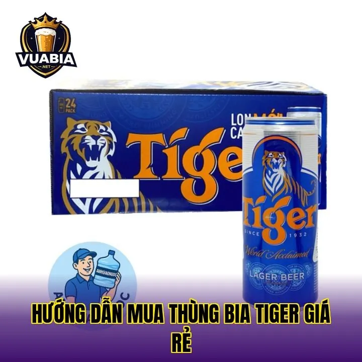 Hướng dẫn mua thùng bia Tiger giá rẻ
