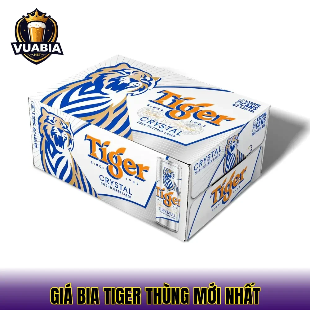 Giá bia Tiger thùng mới nhất