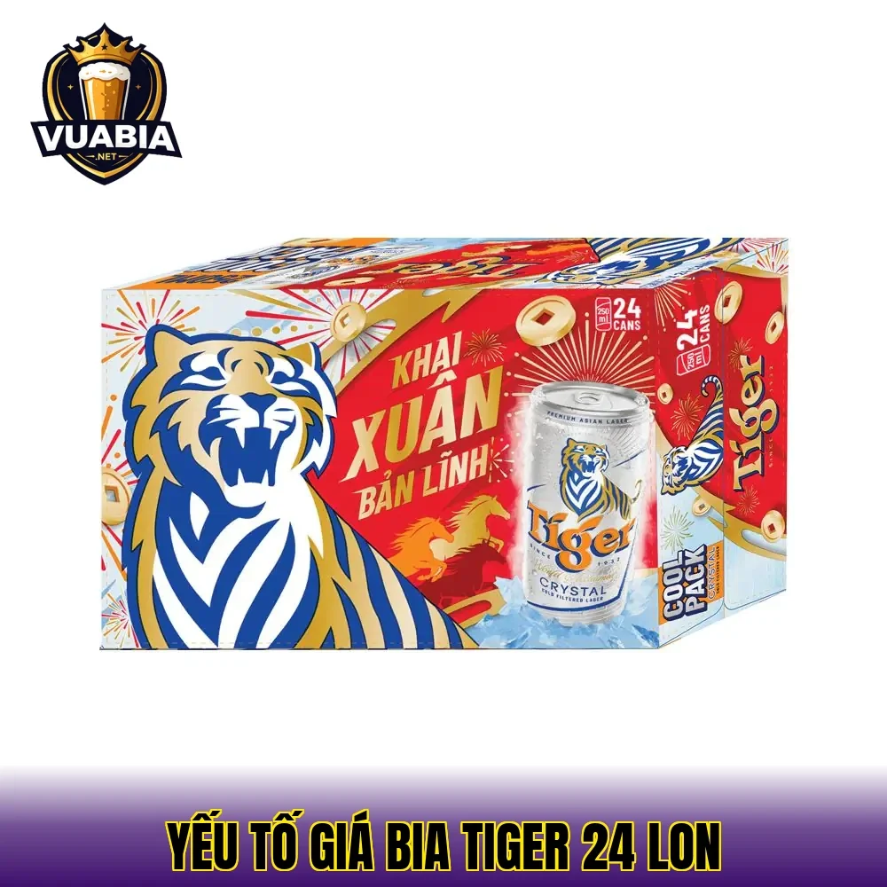 yếu tố giá bia Tiger 24 lon