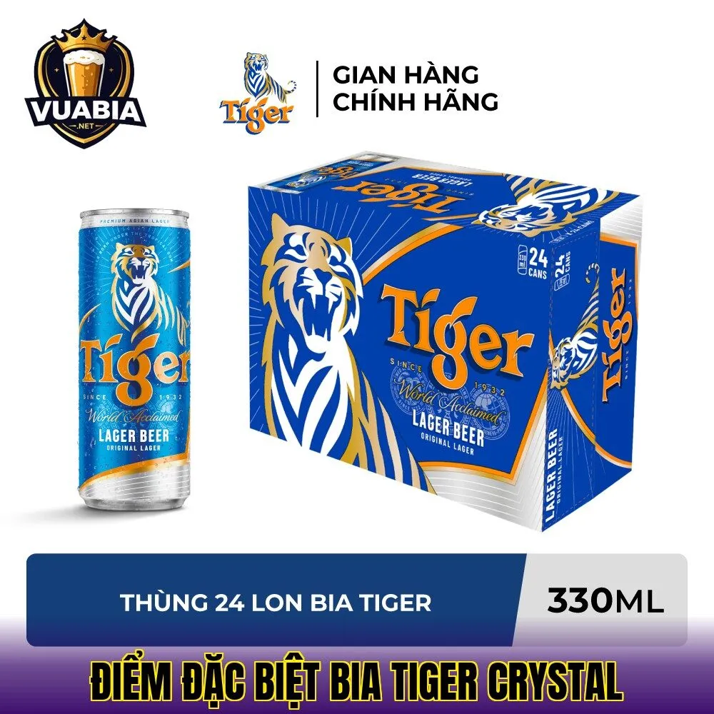 điểm đặc biệt bia Tiger Crystal