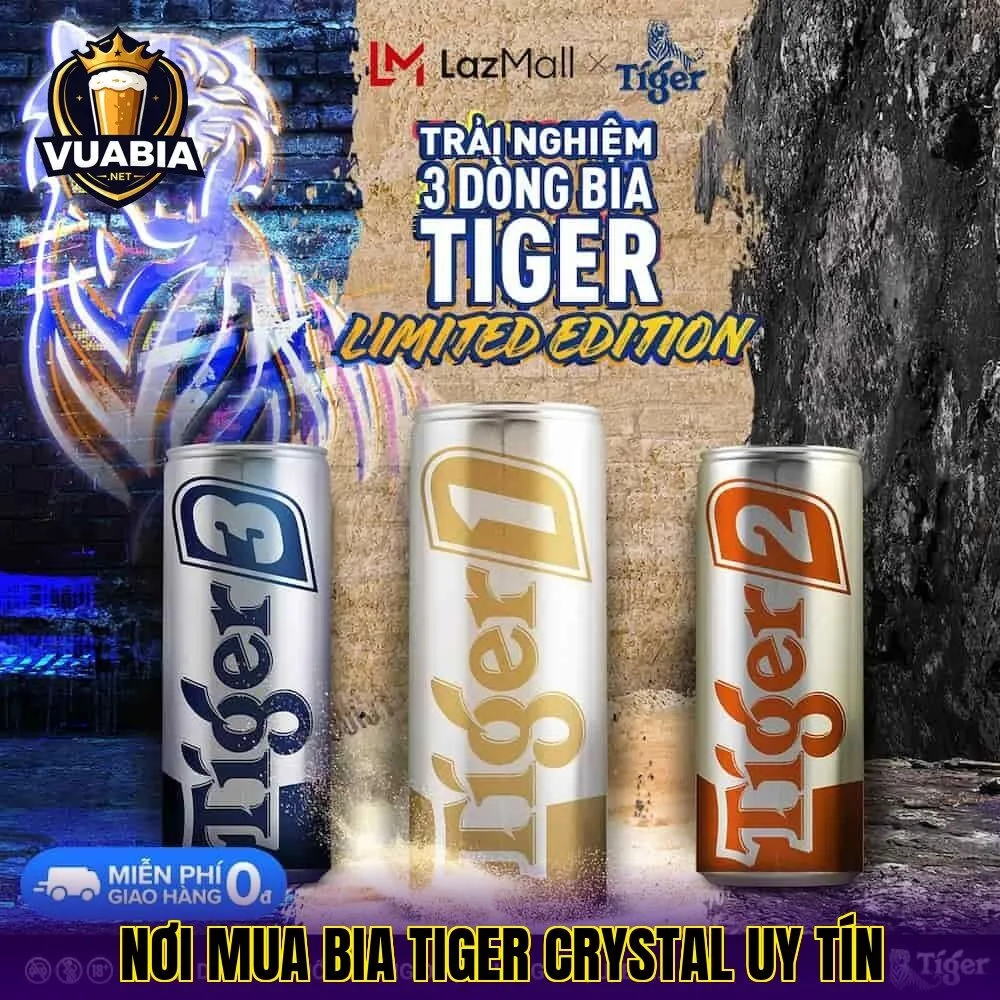 nơi mua bia Tiger Crystal uy tín