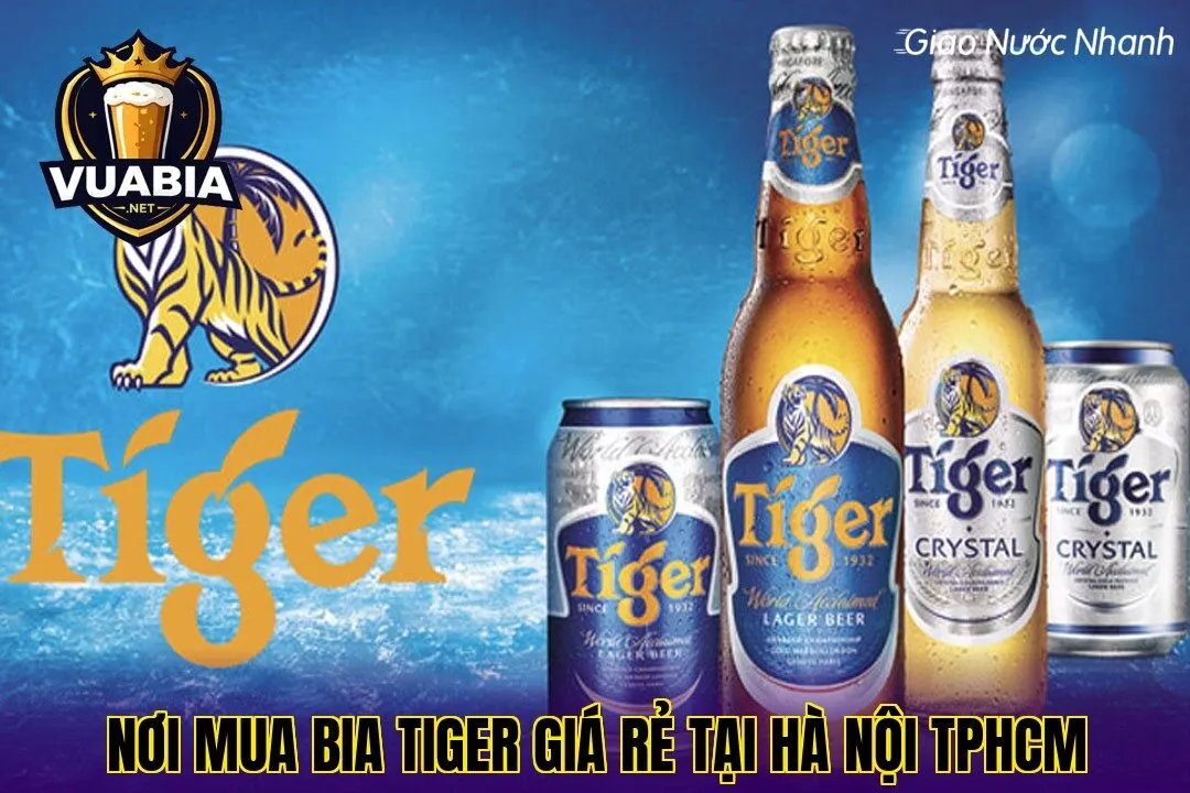 Nơi mua bia Tiger giá rẻ tại Hà Nội TPHCM