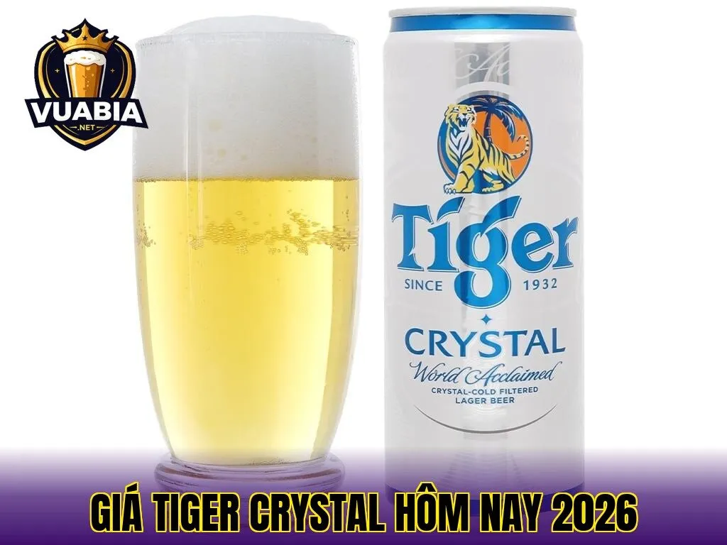 Giá Tiger Crystal hôm nay 2026