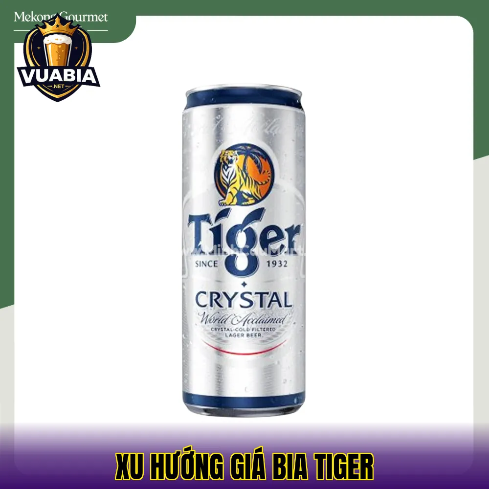 xu hướng giá bia Tiger