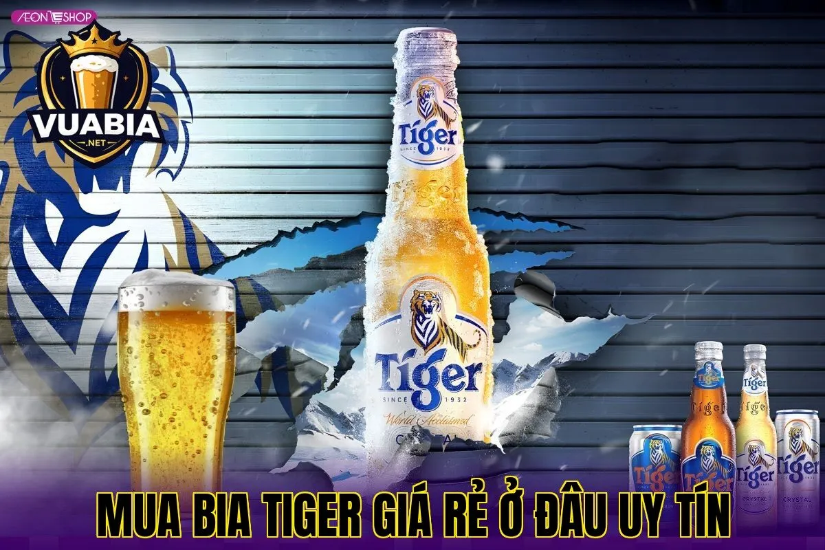 Mua bia Tiger giá rẻ ở đâu uy tín