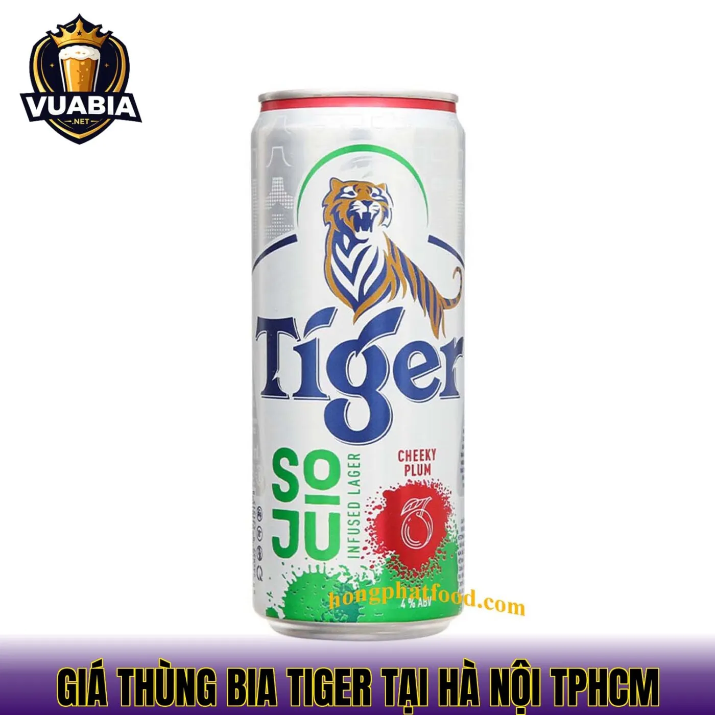 Giá thùng bia Tiger tại Hà Nội TPHCM