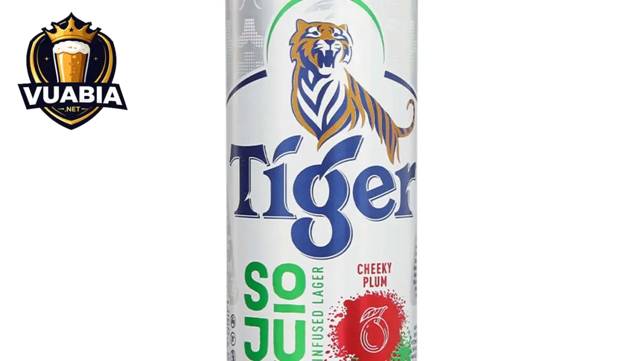 Bia Tiger Soju Beer 330ml – dòng bia Tiger vị mới