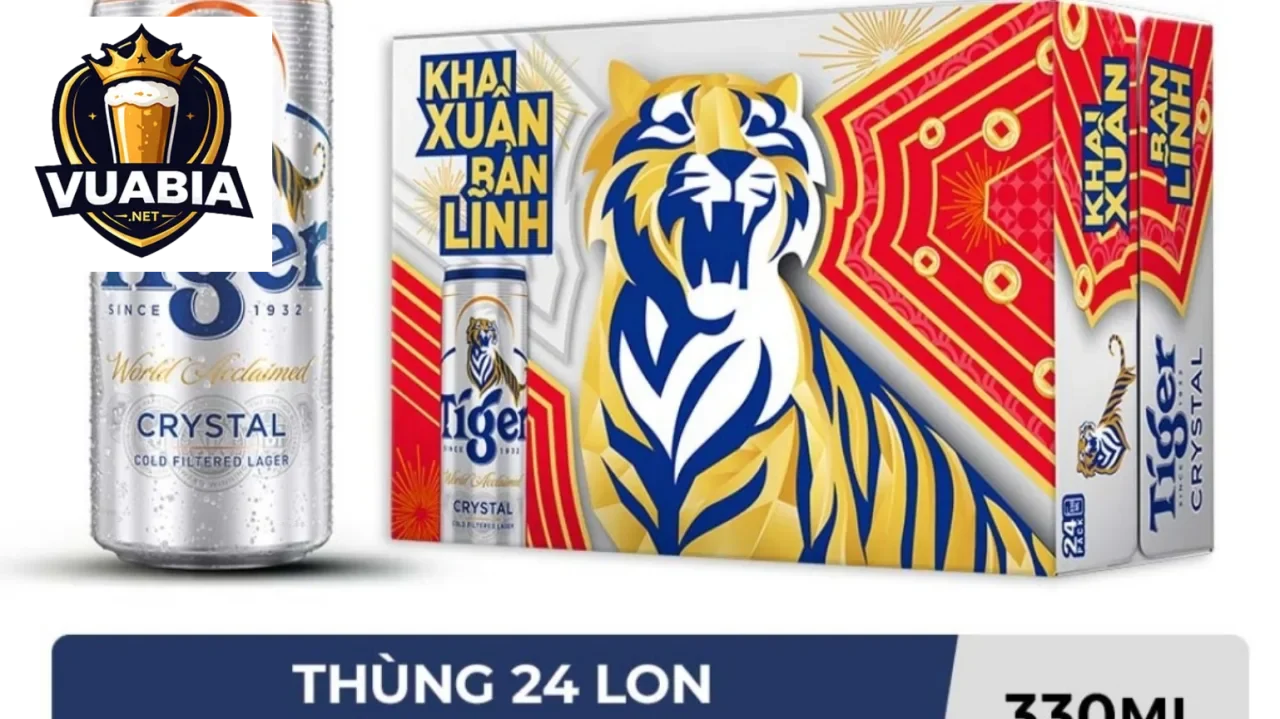 Các loại bia Tiger và bảng giá bia Tiger mới nhất